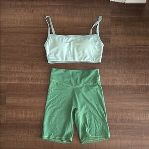 Green Vitality Activewear Set